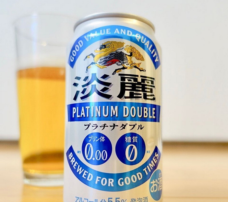 日本无嘌呤啤酒整箱24瓶日本进口麒麟kirin淡丽白金无嘌呤零糖啤酒