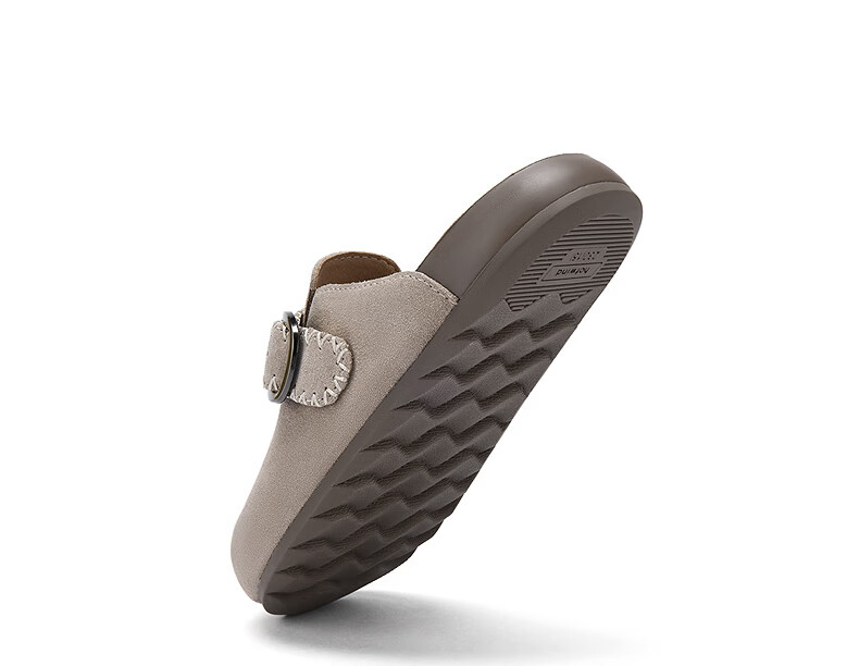 Hotwind Retro Birkenstock Style Women's 2026 Spring New Beige Casual Slip-On Soft Cork Sandals 6