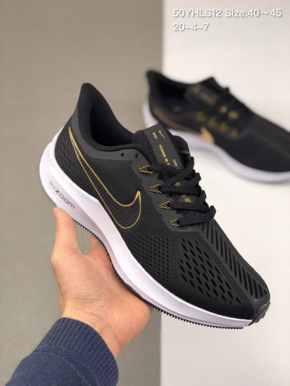 允突联名夏季休闲鞋男鞋zoom登月v6代飞线男子运动休闲跑步鞋学生网面