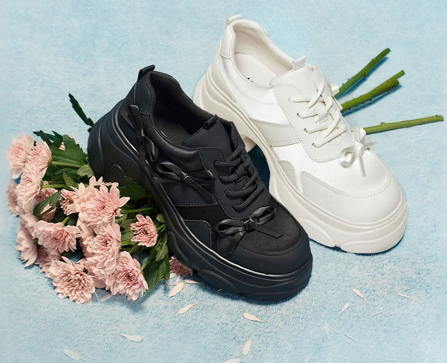 TATA Dark Night Elf Women's Shoes 2026 Spring Casual Sports Dad Sneakers Black Size 36 5