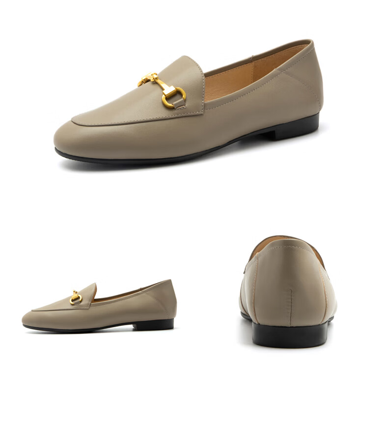 BataBata Women's Loafers 2026 Spring Simple Daily Commuting Lambskin Flats 17526AA6 14