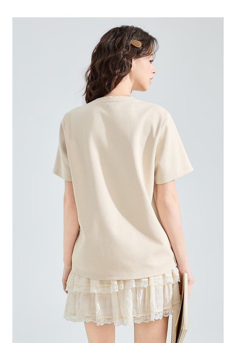 TonLion 2026 Summer New Cute Fashion Casual Loose Slimming Stylish T-Shirt for Women 8