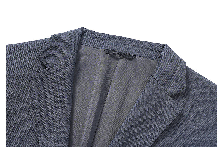 YOUNGOR Spring New Men's Cotton Mulberry Silk Knit Business Casual Blazer 210241F 21