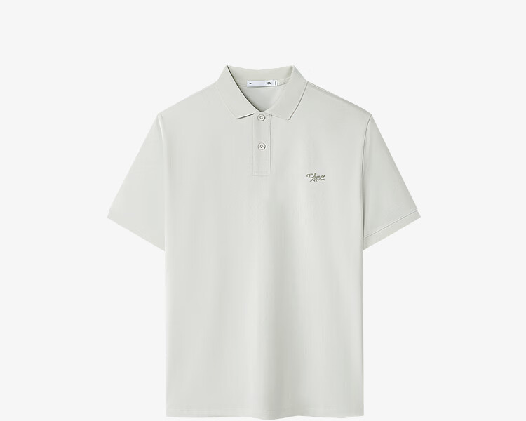 HLA Heilan Home Short Sleeve Polo 26 Light Business Chic Ageless Series Men's Summer Short Sleeve 5