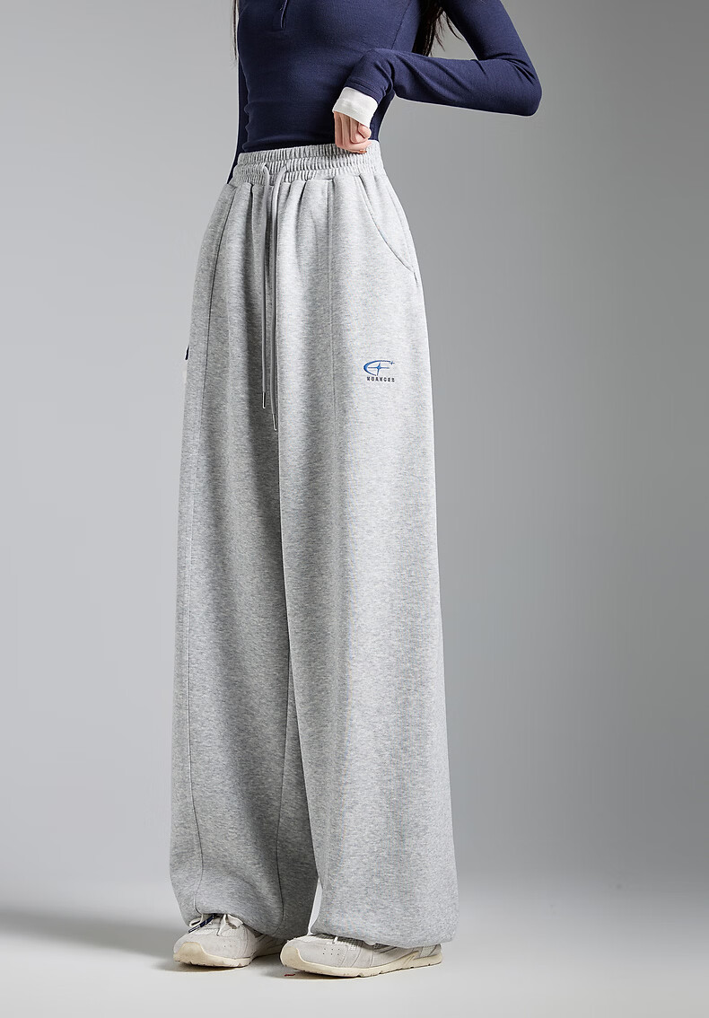 TonLion 2026 Spring Women's Jogger Casual Pants Light Heather Gray M 2