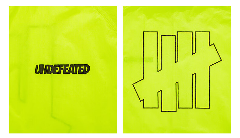 UNDEFEATED Five Stripes Official Spring New Hollow Pattern ICON Casual Jacket Off-White M 10