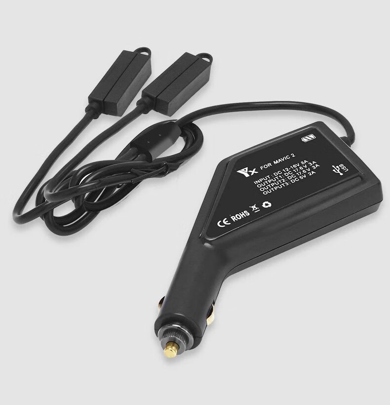 原厂适用于大疆御air2s充电器2pro并充多充电池管家保姆mavic车载配件