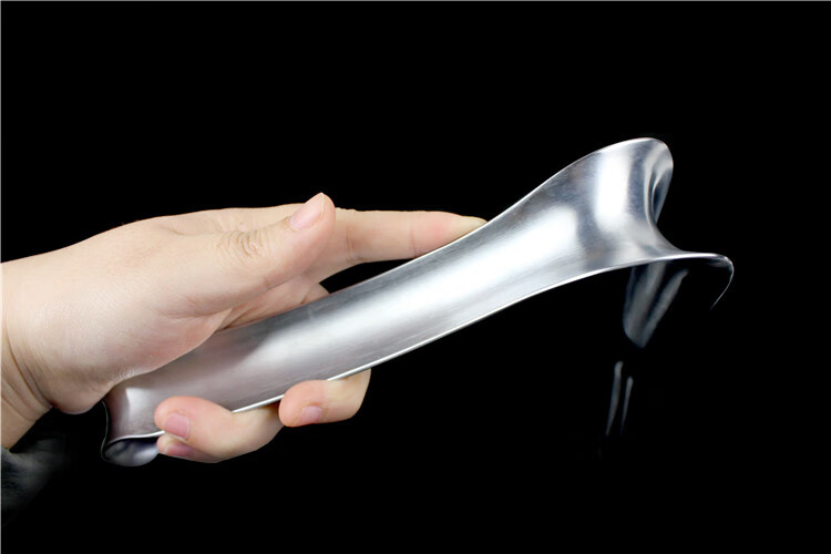 金钟产科器械 不锈钢 阴道拉钩 阴道壁牵开器 深凹凸面 大号 金钟牌