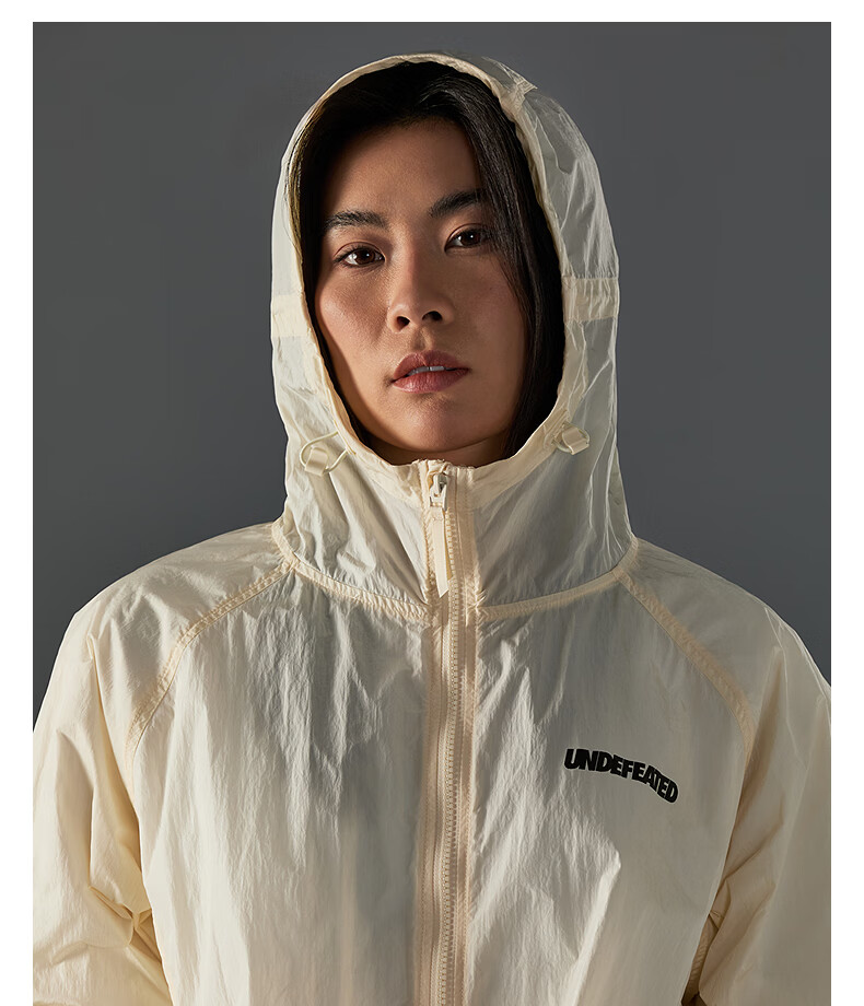 UNDEFEATED Five Stripes Official Spring New Hollow Pattern ICON Casual Jacket Off-White M 7