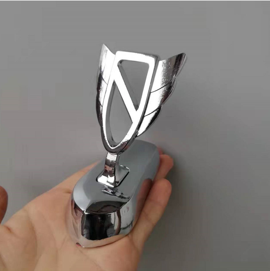 别克荣御金属立标 机盖车头改装标志 新君越凯越君威引擎盖车标贴