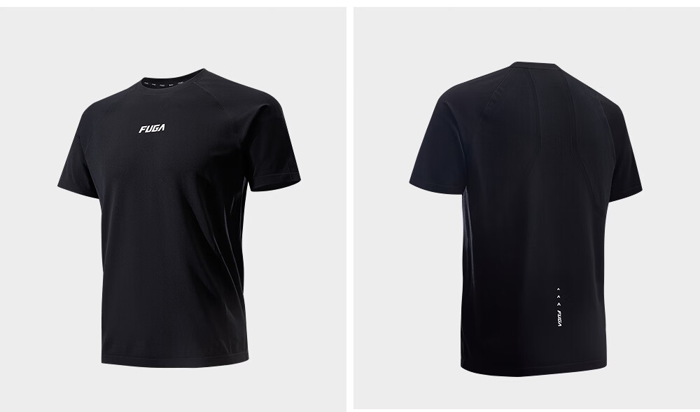 KAILAS FUGA Summer Outdoor Sports Trail Running Quick-Dry Kailas Short Sleeve T-Shirt Men KG2617127 Black L 6