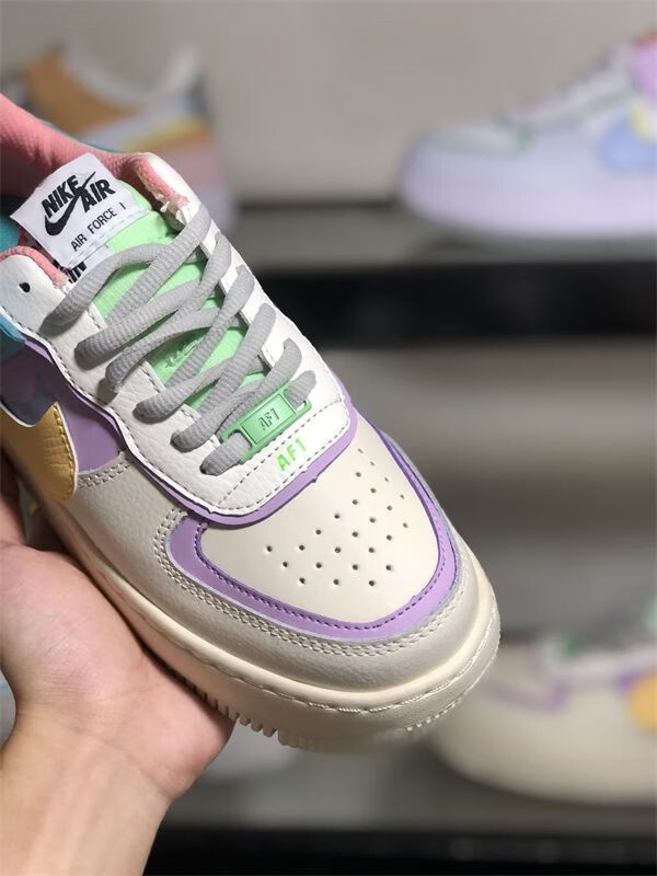 【旗舰官方】aj女鞋af1 空军一号女休闲低帮鞋马卡龙糖果经典小白鞋