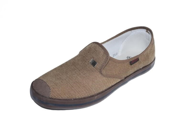 山东鲁泰男士潮流时尚单鞋布鞋休闲软底耐磨散步鞋懒人工作劳动鞋 浅