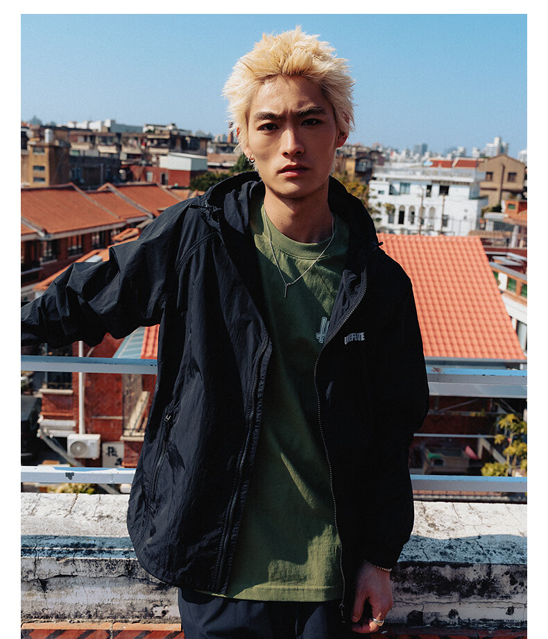 UNDEFEATED Five Stripes Official Spring New Hollow Pattern ICON Casual Jacket Off-White M 3