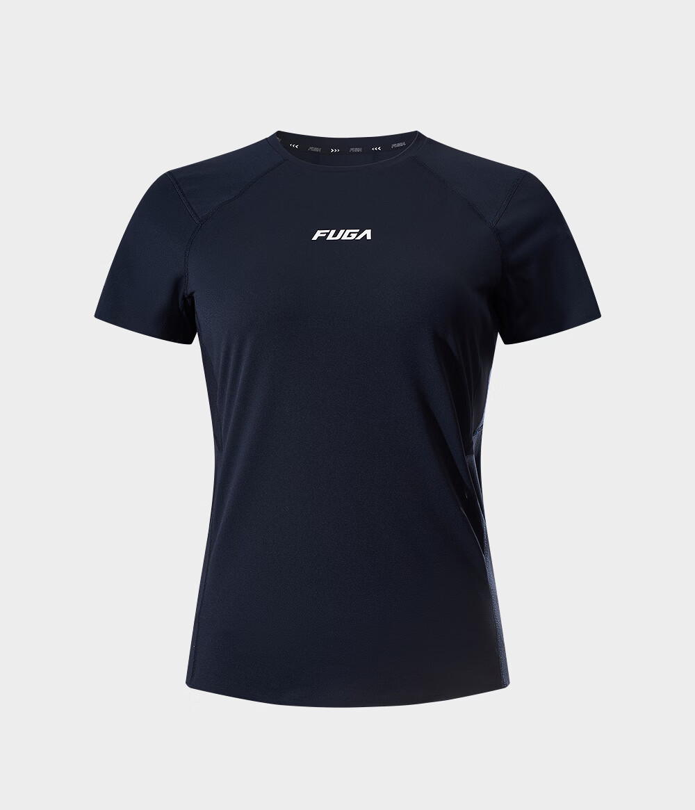 KAILAS FUGA Women's Summer Outdoor Trail Running Functional Short Sleeve T-Shirt Navy Blue S 1