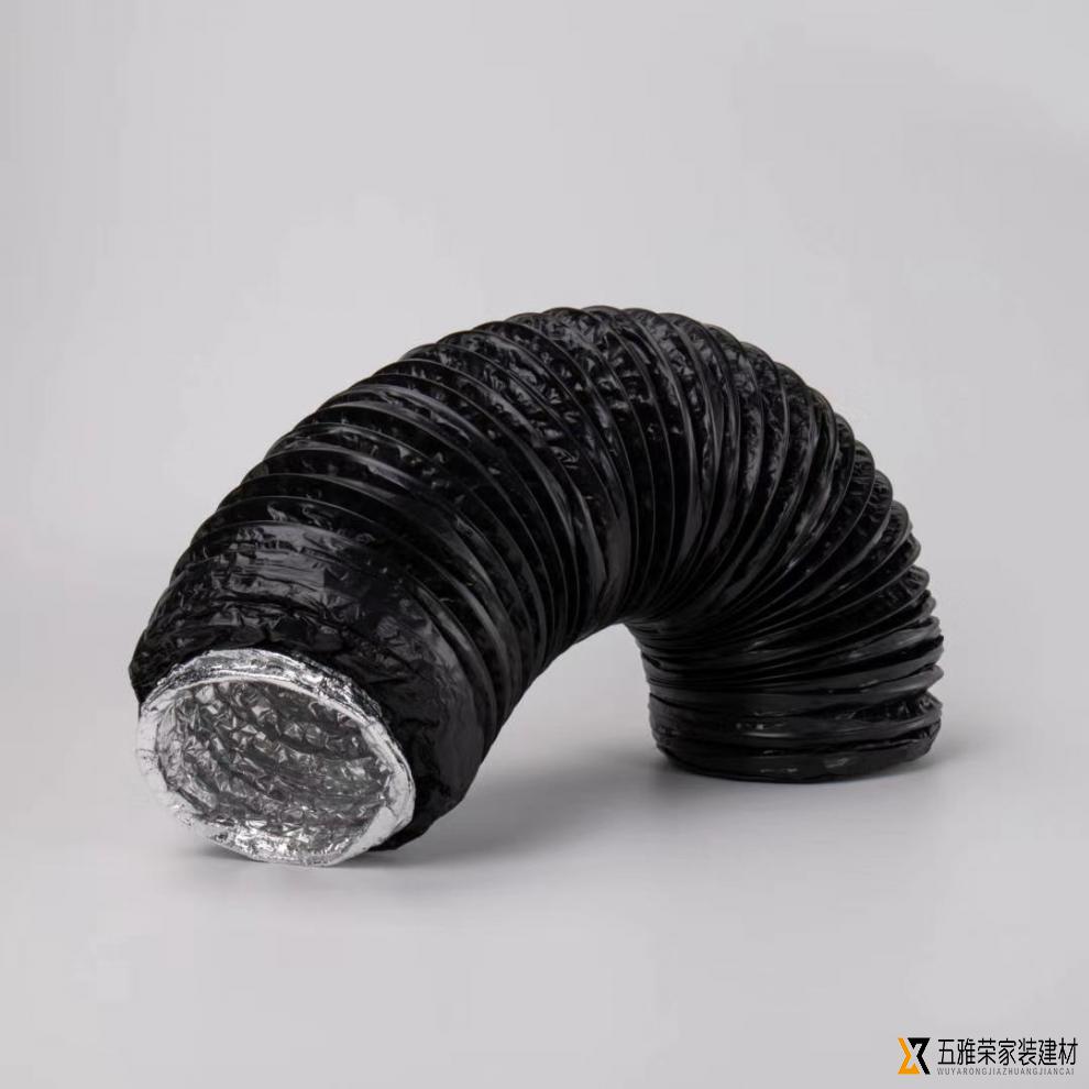 欧台嘉排风管道消音器 新风消音管风管消声软管新风消音通用管道风机