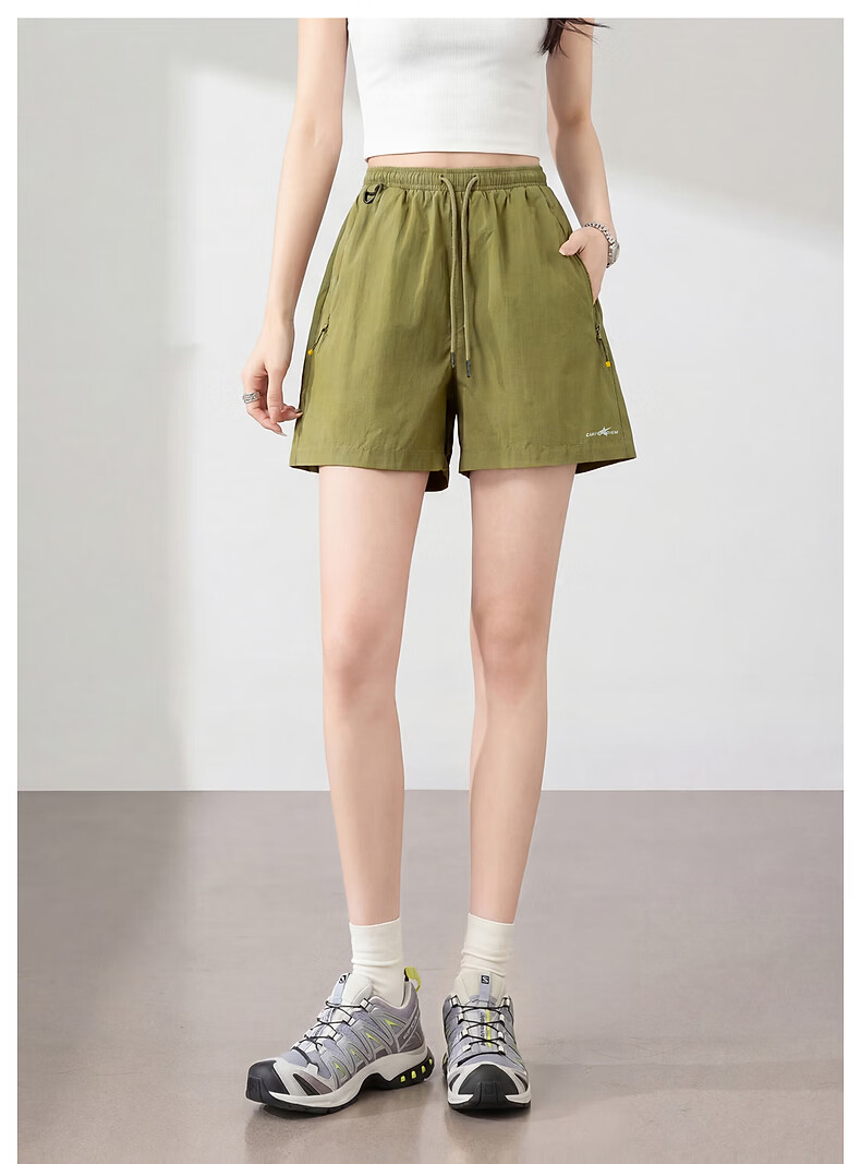 TonLion 2026 Summer New Casual Women's Shorts Outdoor Versatile Lightweight Sports Fitness Loose Fashion Shorts 16