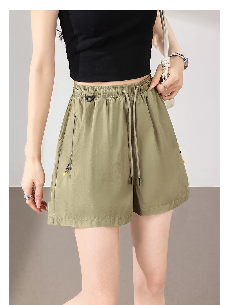 TonLion 2026 Summer New Casual Women's Shorts Outdoor Versatile Lightweight Sports Fitness Loose Fashion Shorts 6