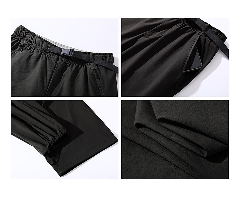 TonLion Cooling Work Pants Women Sun Protection UPF50+ High Elasticity Non-Restrictive Sports Pants Outdoor Summer Wide-Leg Pants for Women 15