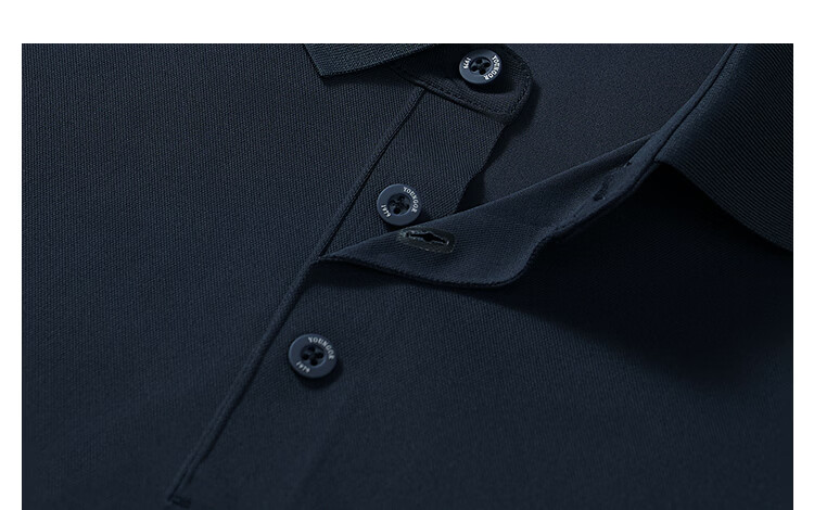 YOUNGOR Summer Men's Short Sleeve Polo Shirt Sunscreen Business Casual Outdoor Stretch Loose Fit Collared T-Shirt 513141F 34