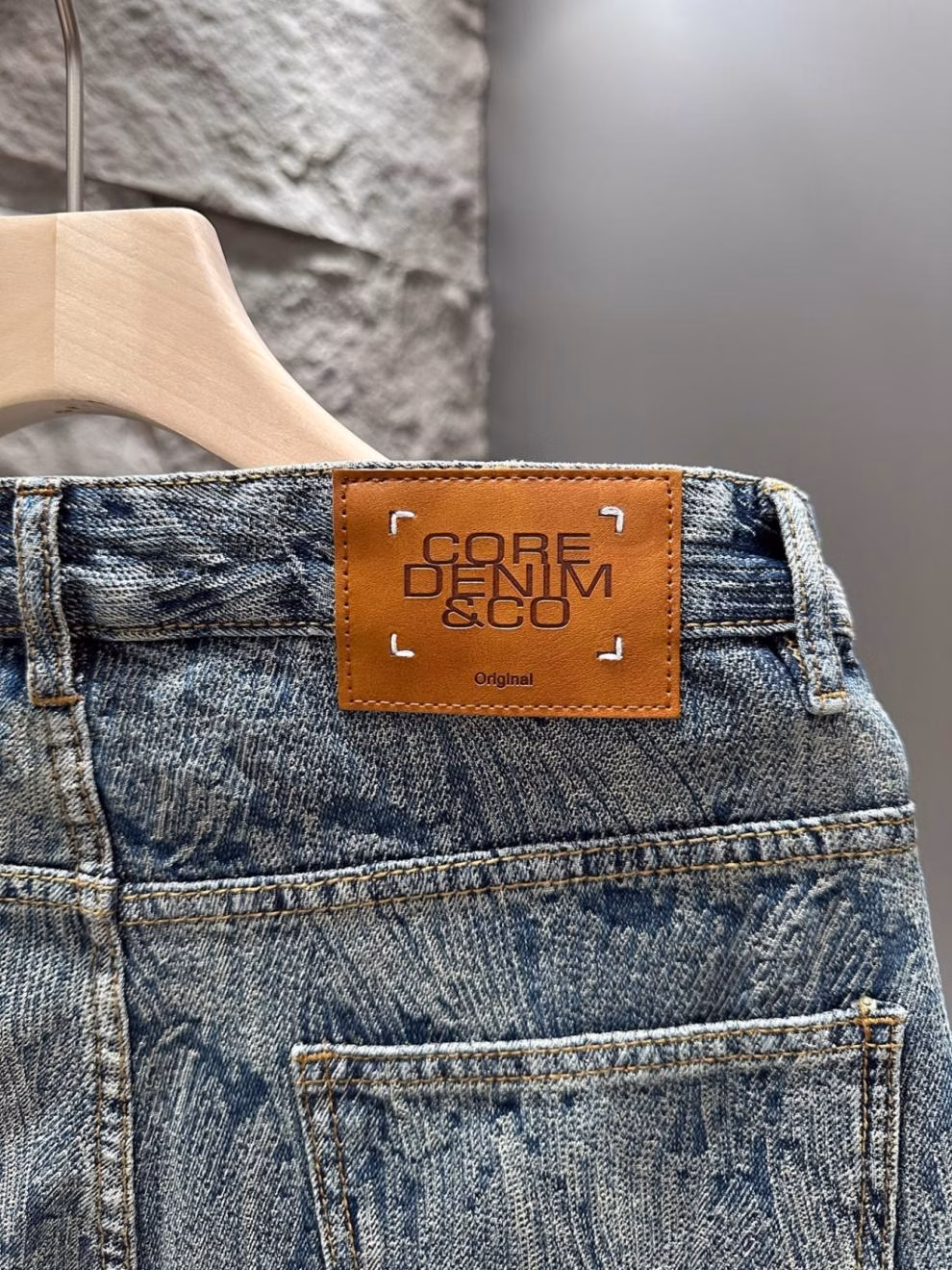 High-end Denim Shorts Men's Trendy Brand American Thin Five-point Pants 2026 Summer New Men's Casual Half Pants, Blue 28_viptrois.com