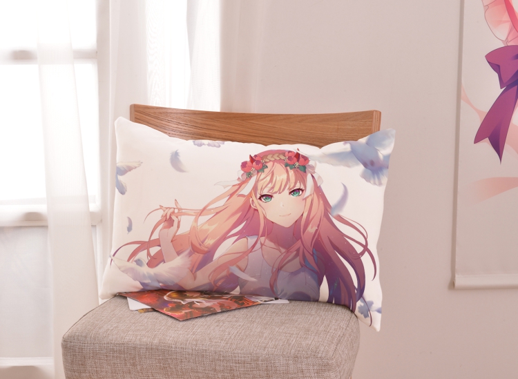 国家队周边抱枕 国家队02抱枕动漫darling in thefranxx靠枕套靠垫二