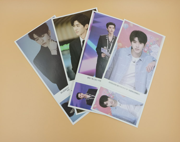 周边小卡 蔡徐坤明信片小卡片照片集签名写真贴纸周边生日礼物应援