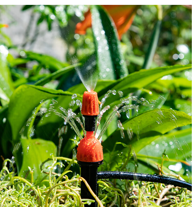 自动浇花器雾化微喷滴灌套装家用阳台花园智能定时雨量感应浇水 定时