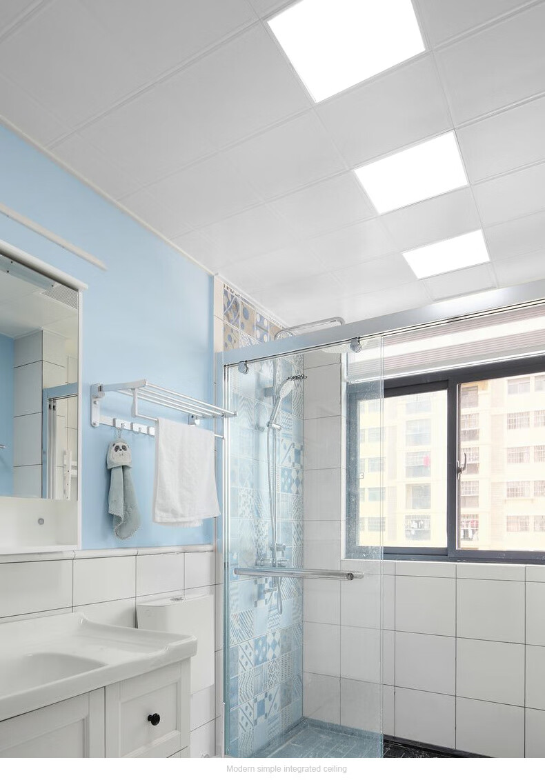 广东中山灯具集成吊顶led灯30x30x600厨房卫生间灯嵌入式铝扣板天花