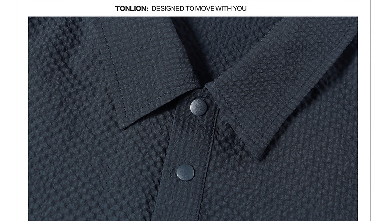 TonLion Men's Short Sleeve Polo Shirt 2026 Summer New Lapel Loose Fit Stylish High-End Trendy Top 19