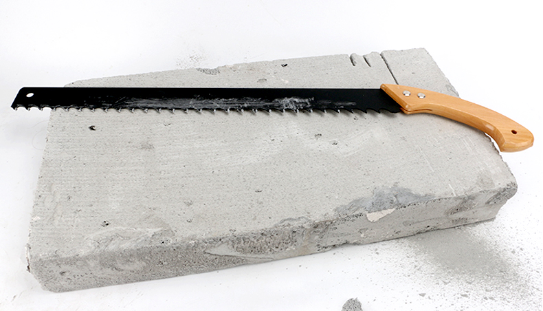 轻质砖手工锯加气块专用锯合金钢手锯泡沫砖水泥锯钨钢锯手拉锯子