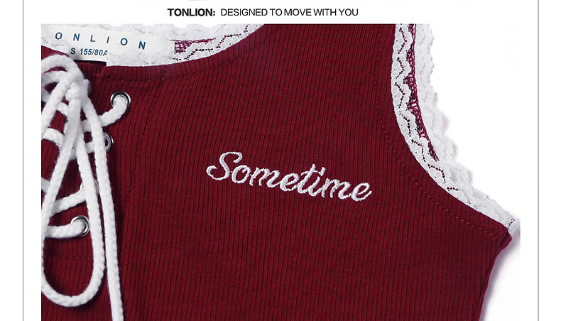 TonLion 2026 Summer New Women's Vest Unique Beautiful Design Sleeveless Top for Inner and Outer Wear 25