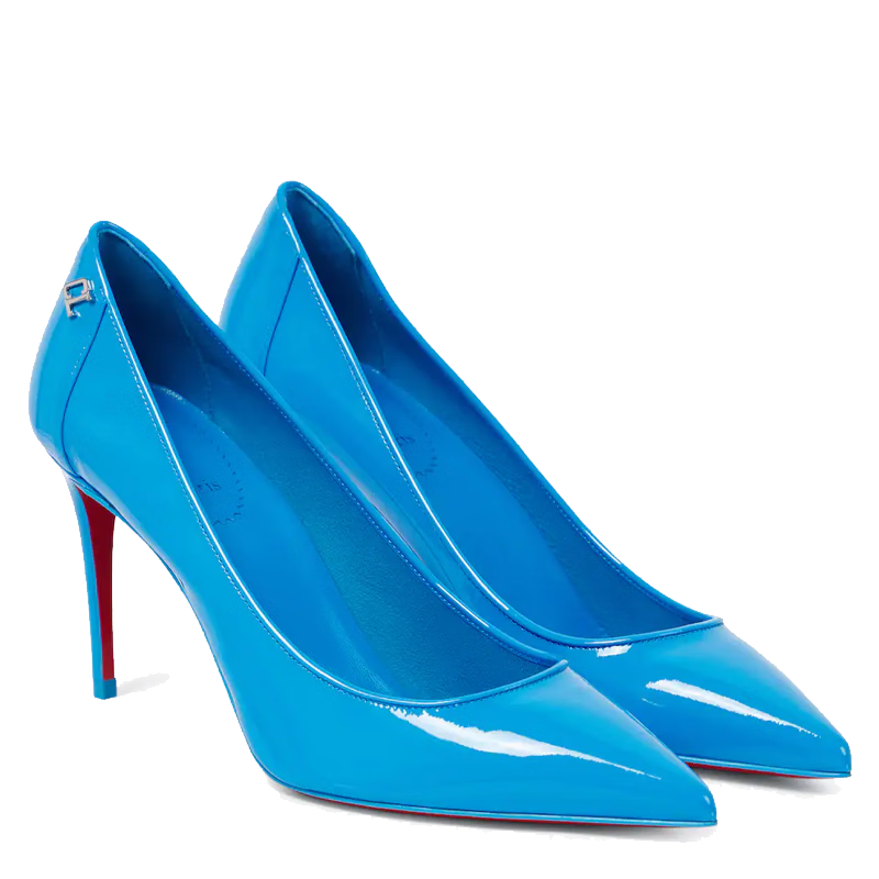 christian louboutin sporty kate 85漆皮高跟鞋 cn 40【图片 价格