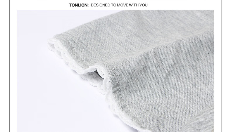 TonLion 2026 Summer New Women's Short Sleeve T-Shirt Lace Patchwork Versatile Elegant Design Lady Style 24