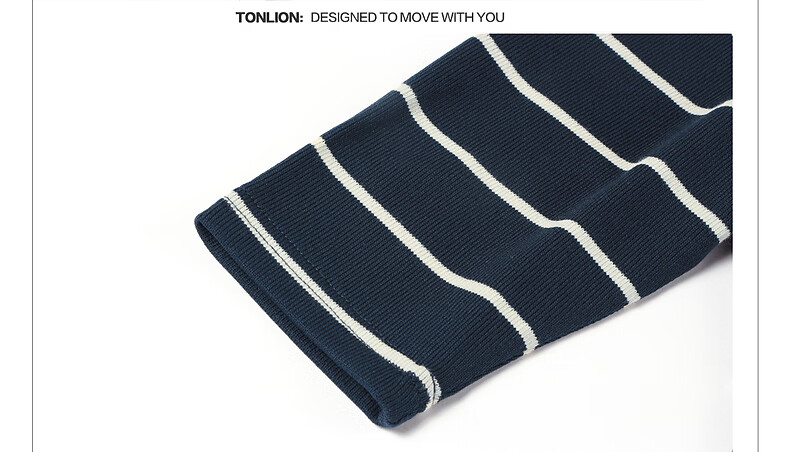 TonLion 2026 Summer New Women's Short Sleeve Striped Slim Fit Crop T-Shirt with Shawl 17
