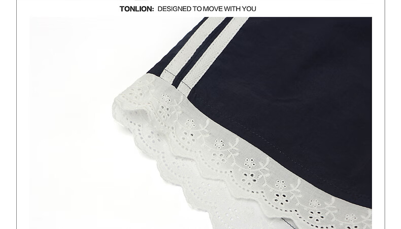 TonLion 2026 Summer New Casual Women's Shorts with Lace Patchwork, Fashionable and High-End Relaxed Style 19