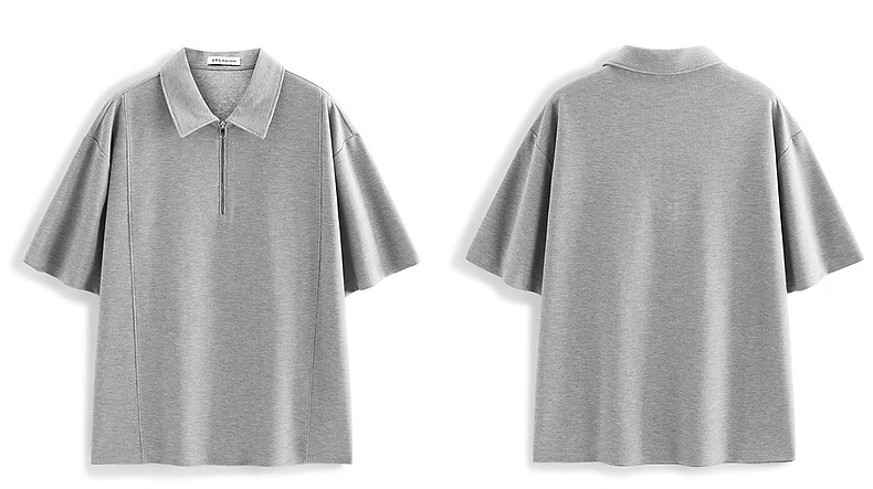 Peacebird Men Polo Shirt BACOG222D Black First Batch 2XL 19