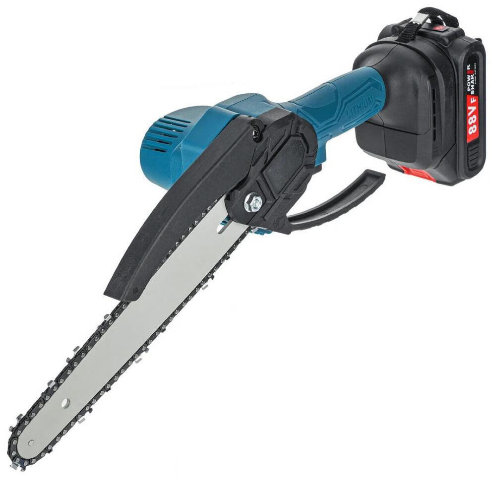 充电电链锯伐木锯柴锂电户外专用轻便携修剪锯 4寸裸机【图片 价格