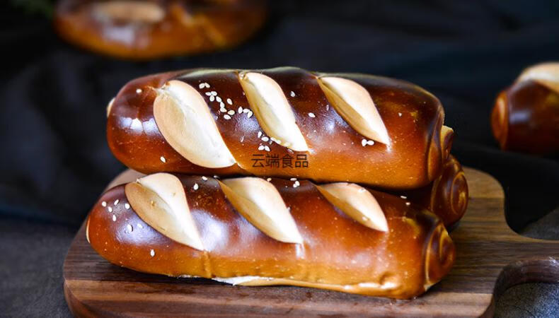 德式碱水面包棍无油代餐健身网红早餐脂碱水球普雷碱水结 海盐碱水棍