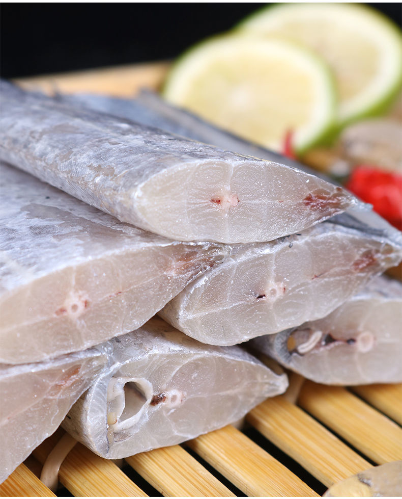 带鱼新鲜整条无冰净重箱装刀鱼整箱海鲜水产 【1斤约3条】 四斤【无冰