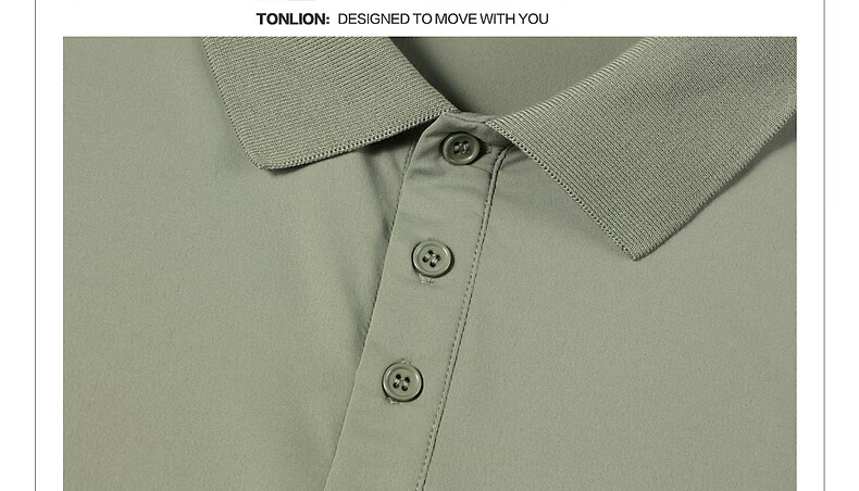 TonLion 2026 Summer New Men's Polo Shirt Short Sleeve Casual Stylish Trendy Brand 21
