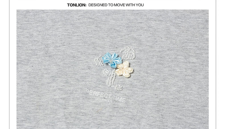 TonLion 2026 Summer New Women's Short Sleeve T-Shirt Lace Patchwork Versatile Elegant Design Lady Style 23