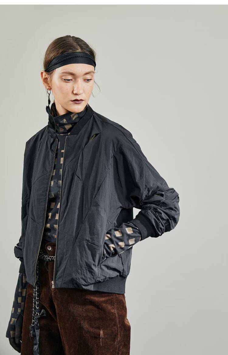 Rizhuo Original Design Women's 2026 Spring New Urban Light Outdoor Baseball Jacket Pilot Short Coat 9