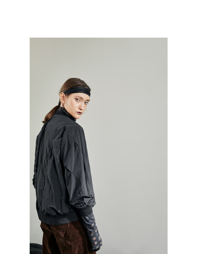 Rizhuo Original Design Women's 2026 Spring New Urban Light Outdoor Baseball Jacket Pilot Short Coat 11