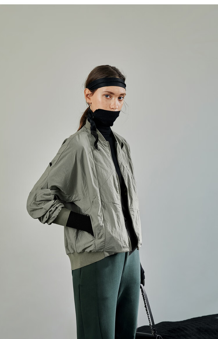 Rizhuo Original Design Women's 2026 Spring New Urban Light Outdoor Baseball Jacket Pilot Short Coat 14