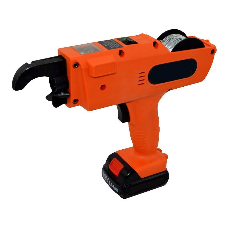 钢筋捆扎机自动捆绑扎丝机充电式建筑电动工具扎钢手持式绑扎机834两