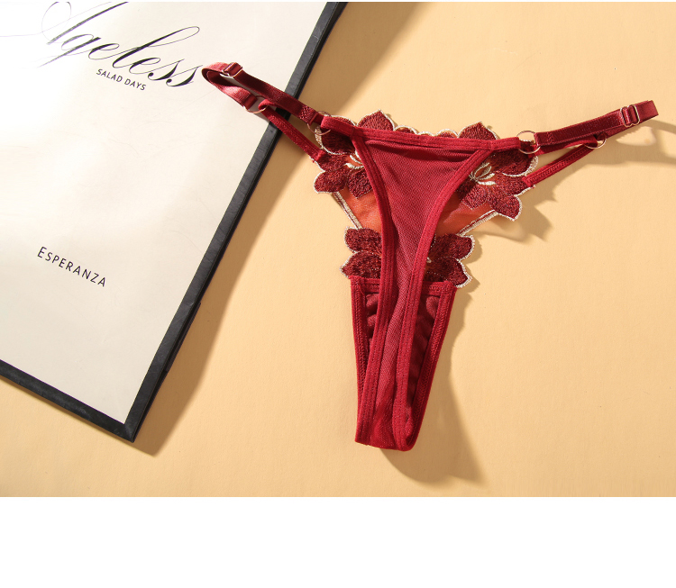 桓远内裤丁字裤极度女士裤衩性感一根线全透明方便房事t字短裤欧美