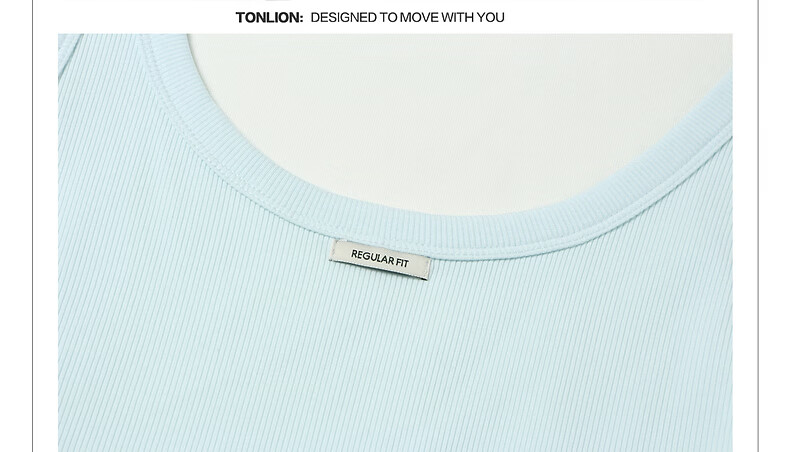 TonLion 2026 Summer New Women's Short Sleeve T-Shirt, Fake Two-Piece, Round Neck, Unique and Beautiful Design Top 14