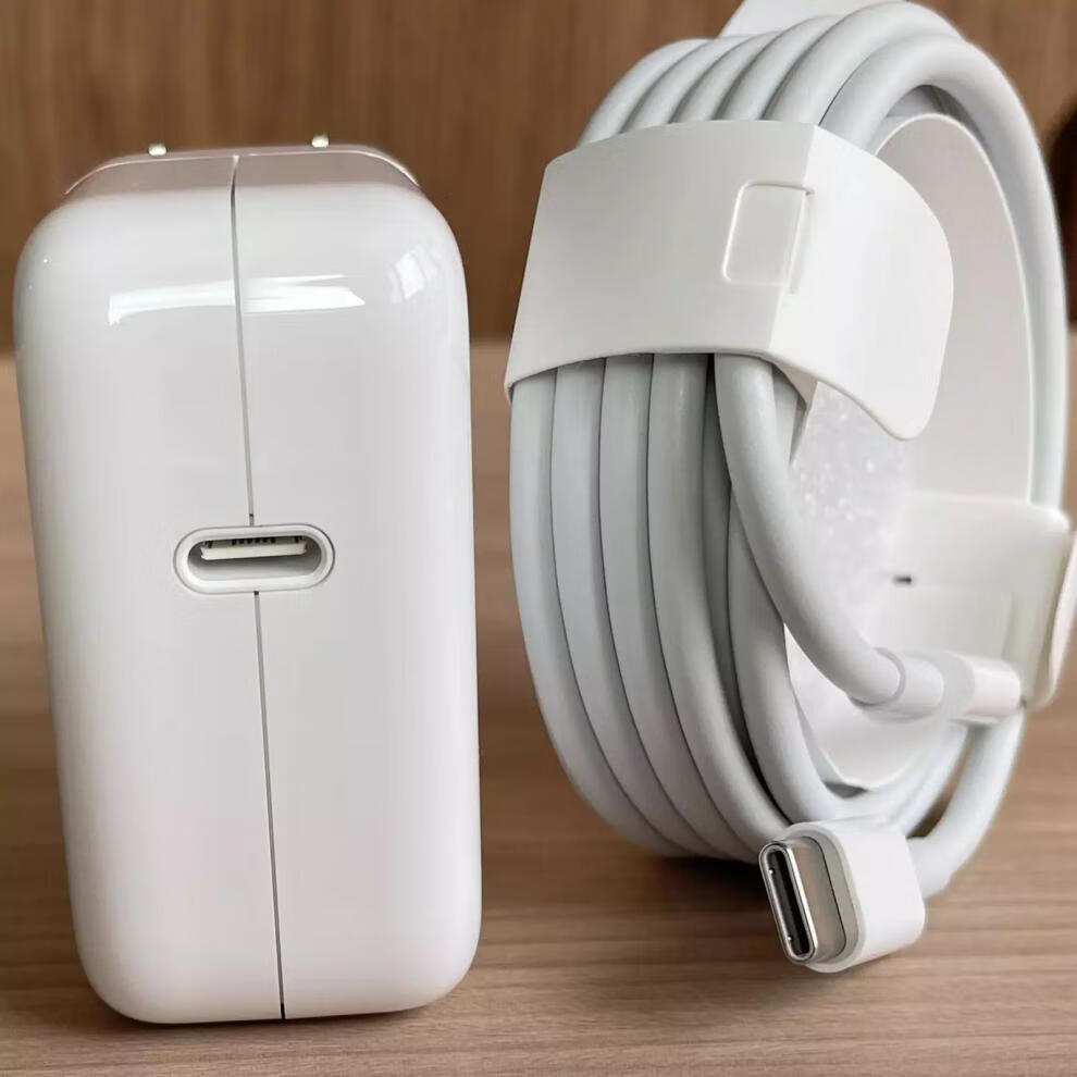 墨比适用苹果30w快充头iphone14promax原装13充电头usb-c闪充线ipad