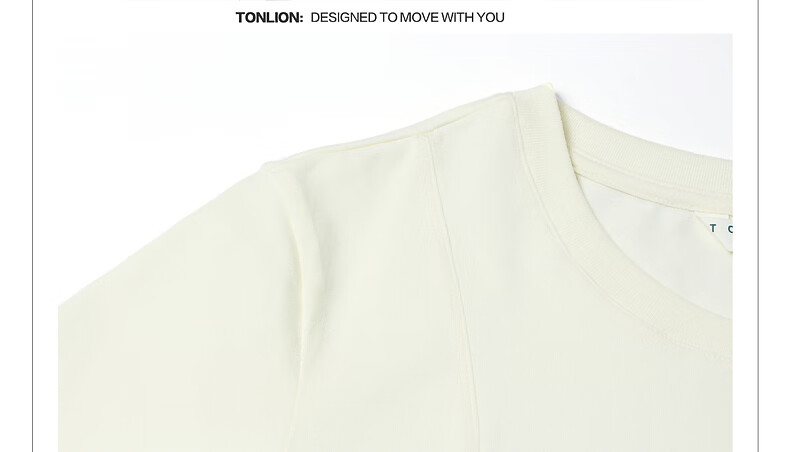 TonLion 2026 Summer New Solid Color Slim Fit Short Sleeve T-Shirt for Women Simple Style 23